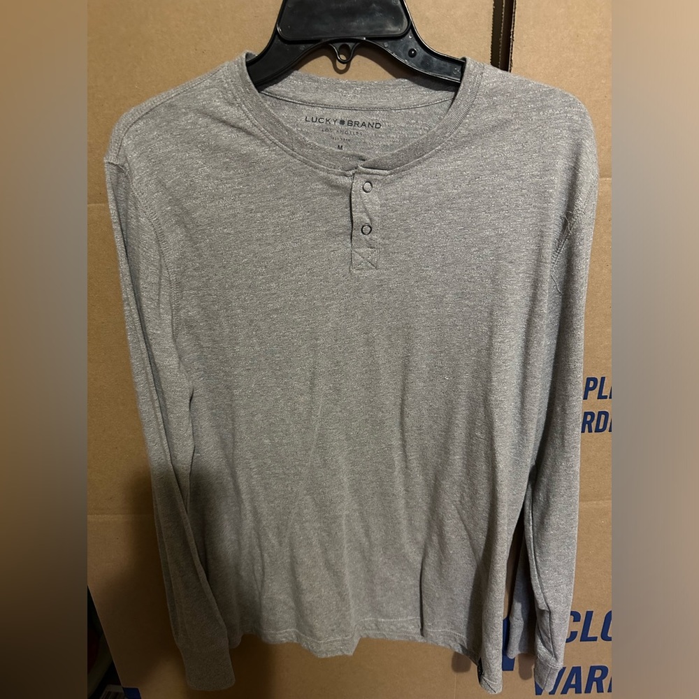 Lucky brand men long sleeve